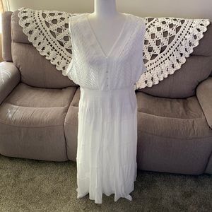 White Spring/Summer dress